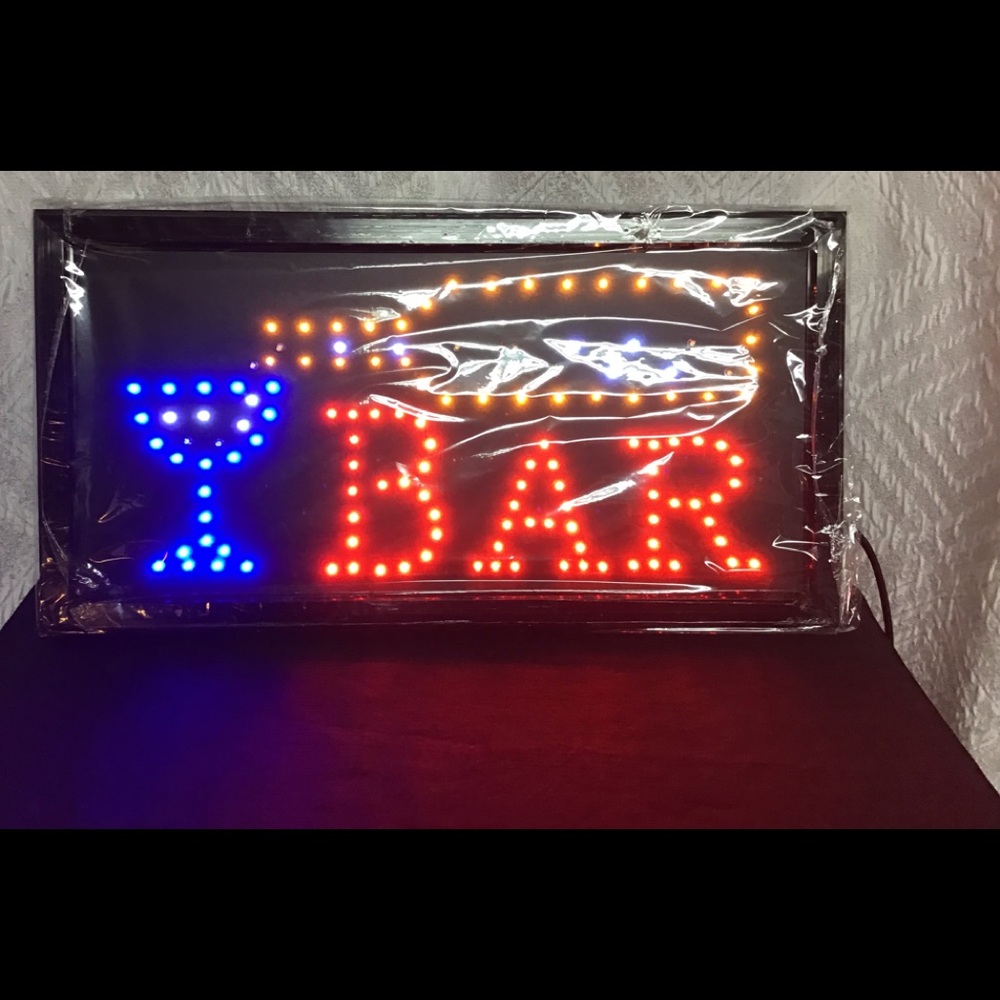 New LED Lighted Bar Sign